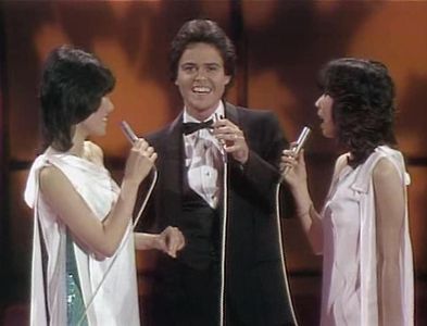 Donny Osmond, Keiko Masuda, and Mie in Pink Lady (1980)