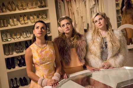 Lea Michele, Abigail Breslin, and Billie Lourd in Scream Queens (2015)