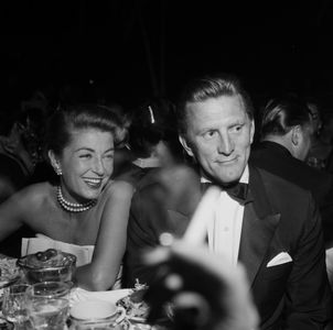 Kirk Douglas and Anne Douglas