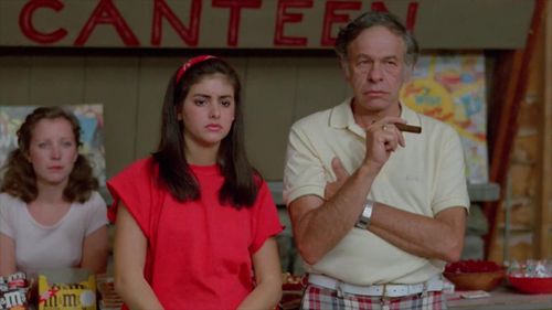 Susan Glaze, Katherine Kamhi, and Mike Kellin in Sleepaway Camp (1983)