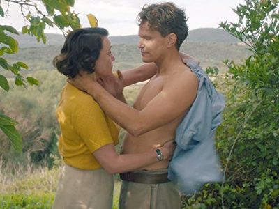 Keeley Hawes and Ulric von der Esch in The Durrells (2016)