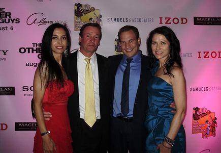 Jennifer Gjulameti, Arthur Wahlberg, David J. Garfield, and 'Susan Garibotto' at the premiere of The Other Guys (2010)