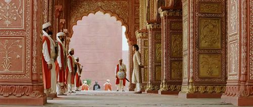 Hrithik Roshan and Kulbhushan Kharbanda in Jodhaa Akbar (2008)