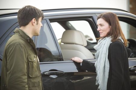 Michelle Fairley and Liam Garrigan in 24: Live Another Day (2014)