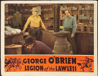 Herbert Heywood, George O'Brien, and Eddy Waller in Legion of the Lawless (1940)