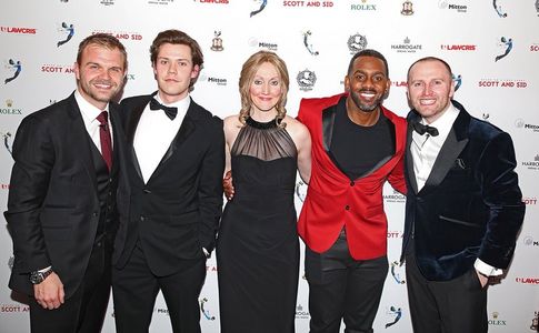 Actress Charlotte Milchard, actor Richard Blackwood, actor Richard Mason and directors Scott Elliott and Sid Sadowskyj a