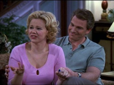 Caroline Rhea and Douglas Sills in Sabrina the Teenage Witch (1996)