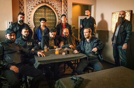 Frederick Lau, Kida Khodr Ramadan, Sam Kalidi, Emilio Sakraya, Sami Nasser, Rauand Taleb, and Veysel Gelin in 4 Blocks (