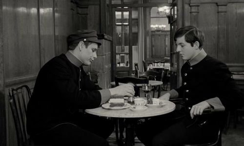 Fred Dietz and Marian Seidowsky in Young Törless (1966)