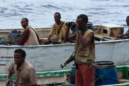 Barkhad Abdi and Barkhad Abdirahman in Captain Phillips (2013)