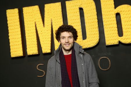 Colin Morgan at an event for The Happy Prince (2018)