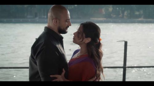 Arunoday Singh and Nidhi Singh in Apharan (2018)