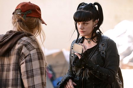 Pauley Perrette and Chloe Lanier in NCIS (2003)