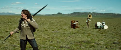 Halldóra Geirharðsdóttir in Woman at War (2018)