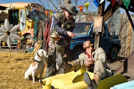 Toby Keith, Greg Serano, and Rodney Carrington in Beer for My Horses (2008)