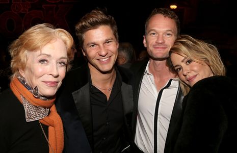 Neil Patrick Harris, Sarah Paulson, David Burtka, and Holland Taylor