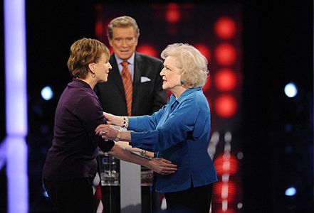 Regis Philbin and Betty White in Million Dollar Password (2008)