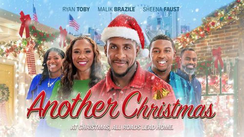 Ryan Toby, Malik Brazile, Tashawnie Hunter, Cristofher Griffin, and Sheena Faust in Another Christmas (2021)