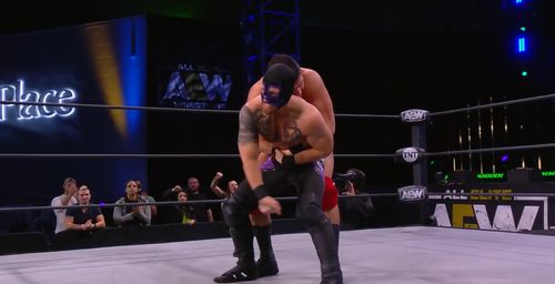 Trey Tucker and Ethan Page in AEW Dark: Elevation (2021)