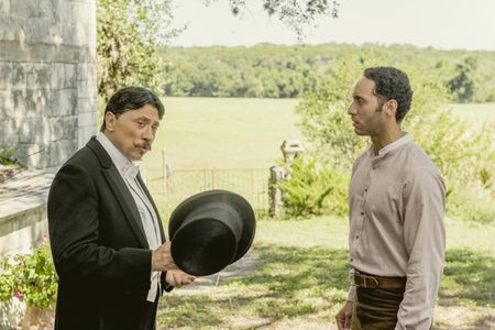 Carlos Bardem and Elliot Villar in The Son (2017)