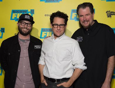 JJ Abrams, Don Coscarelli and SXSW Senior Programmer Jarod Neece attend Phantasm Remastered premiere