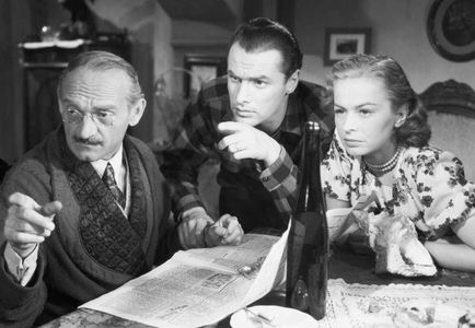 Jerzy Duszynski, Ludwik Sempolinski, and Danuta Szaflarska in Skarb (1949)