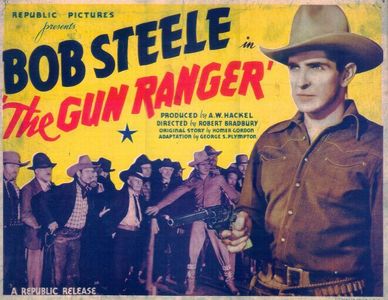 Budd Buster, Dick Morehead, Bob Steele, and Eleanor Stewart in The Gun Ranger (1936)