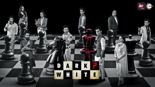 Sumeet Vyas, Jatin Sarna, and Nidhi Singh in Dark 7 White (2020)