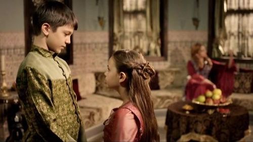 Melis Mutluç and Arda Anarat in The Magnificent Century (2011)