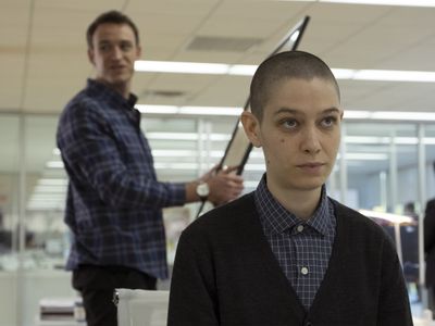 Asia Kate Dillon and Dan Soder in Billions (2016)