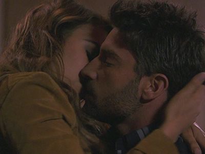 Danna Paola and David Chocarro in La Doña (2016)