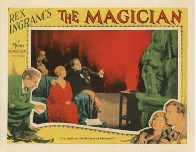 Iván Petrovich, Alice Terry, and Paul Wegener in The Magician (1926)