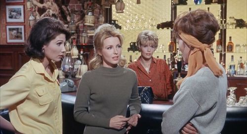 Laura Devon, Gail Hire, and Charlene Holt in Red Line 7000 (1965)