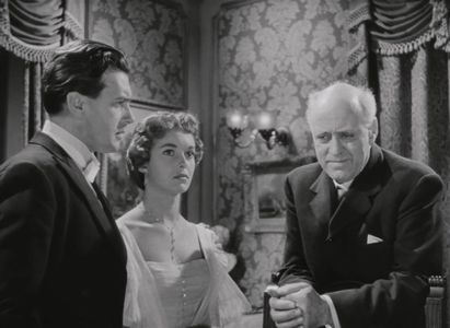 Eileen Moore, Alastair Sim, and Brian Worth in An Inspector Calls (1954)