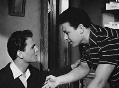 Abdel Halim Hafez and Ahmed Ramzy in Our Best Days (1955)