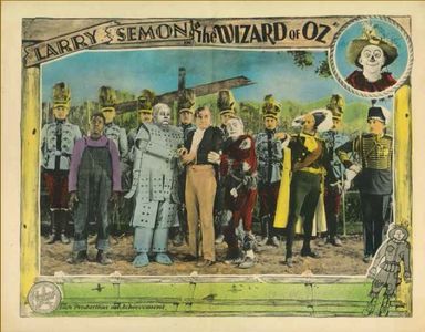 Oliver Hardy, Spencer Bell, Charles Murray, Larry Semon, and Josef Swickard in The Wizard of Oz (1925)