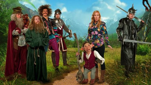 Simon Farnaby, Jim Howick, Martha Howe-Douglas, Ben Willbond, Mathew Baynton, and Laurence Rickard in Yonderland (2013)