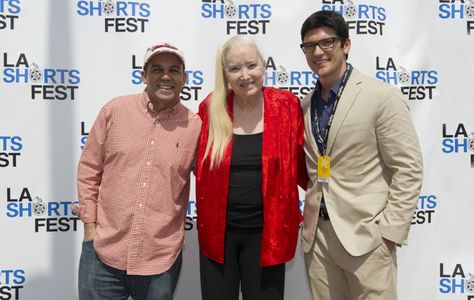 Sally Kirkland, Flavio Alves, and Jacques Mitchell in Tom in America (2014)