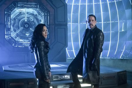 Danny Trejo and Jessica Camacho in The Flash (2014)