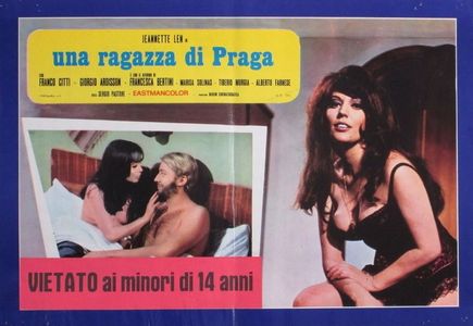 Franco Citti and Marisa Solinas in Una ragazza di Praga (1969)