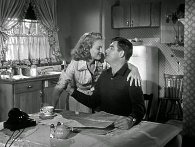 John Bromfield and Carol Shannon in Hot Cars (1956)