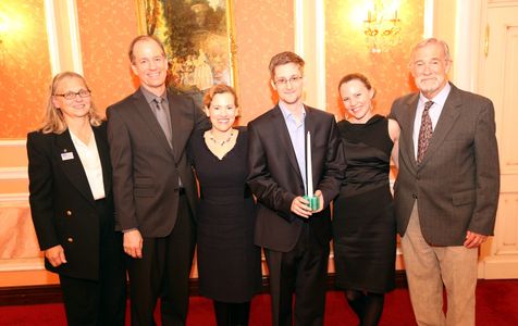 Ray McGovern, Coleen Rowley, Thomas Drake, Jesselyn Radack, Edward Snowden, and Sarah Harrison