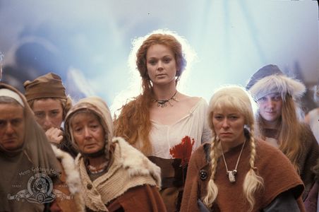 Samantha Bond and Tilly Vosburgh in Erik the Viking (1989)