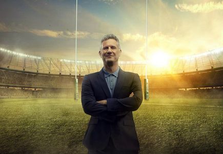 Adam Hills in Channel 4: Super League (2022)