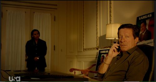 Joaquim de Almeida and Gerardo Taracena in Queen of the South (2016)