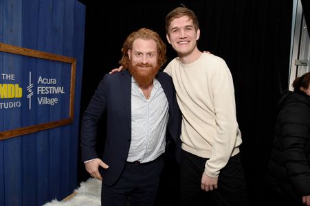 Kristofer Hivju and Bo Burnham at an event for The IMDb Studio at Sundance: The IMDb Studio at Acura Festival Village (2