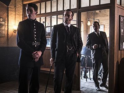 Jerome Flynn, Matthew Macfadyen, and Jonathan Barnwell in Ripper Street (2012)