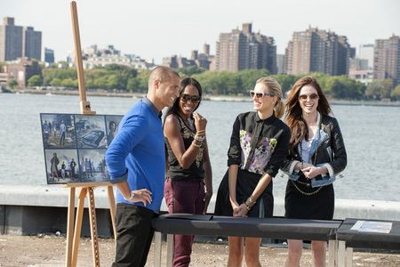 Naomi Campbell, Karolina Kurkova, Nigel Barker, and Coco Rocha in The Face (2013)