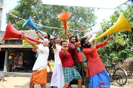 Kunchacko Boban, Manoj K. Jayan, Renji Panicker, Aneesh Menon, S.V. Krishna Shankar, Shereej K. Basheer, and Nandhan Unn