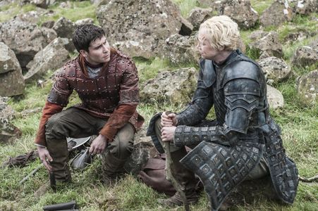 Gwendoline Christie and Daniel Portman in Game of Thrones (2011)